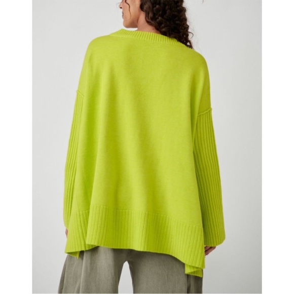 NEW Free People Orion A line tunic sweater - Picture 8 of 13